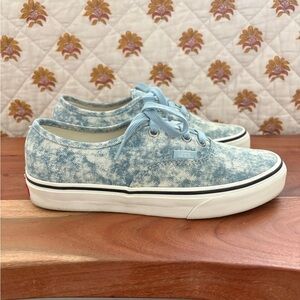Blue Vans Canvas Sneakers